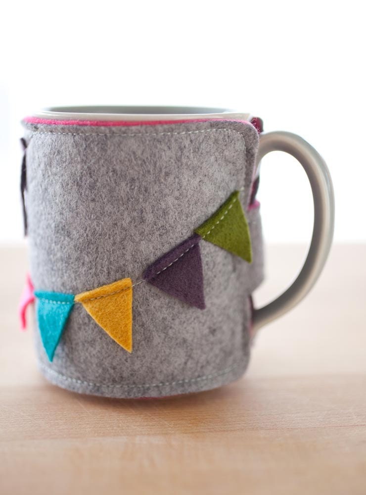 Coffee mug cozy AND mug - banner