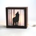 Nightmare guard/ Wolf forest light box (Made to order) featured on DAILY CANDY