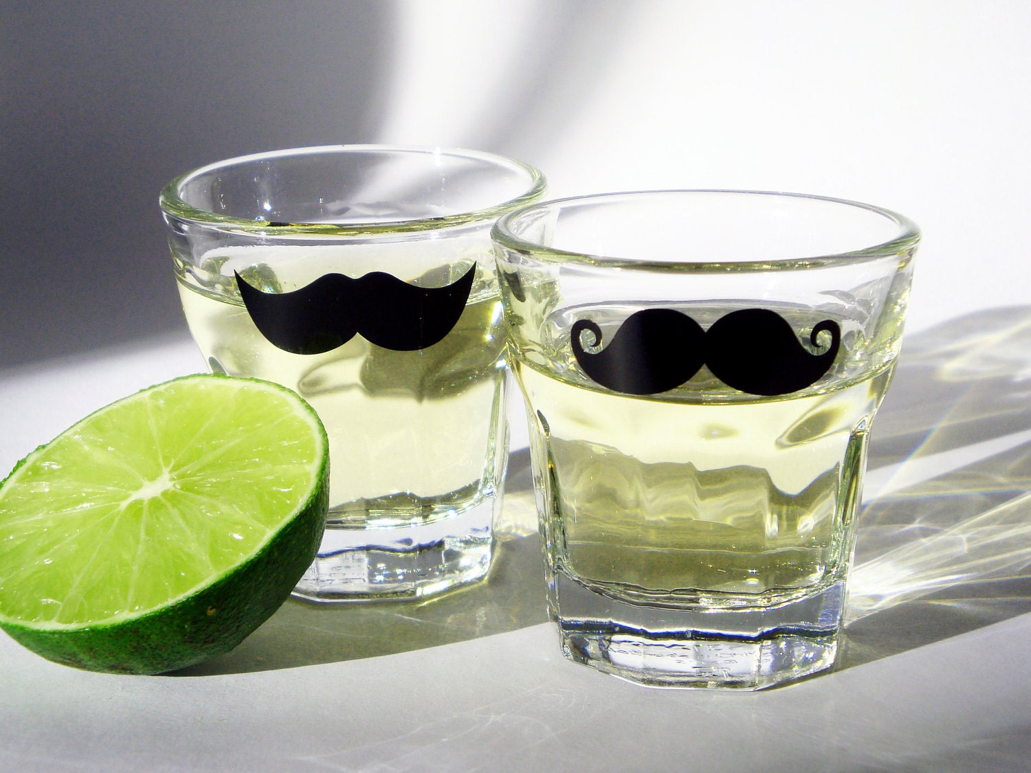 Mini Moustache Shot Glasses (set of 4)