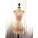 Alice in wonderland Marie Antoinette Secret Garden Jane Austen Nostalgia Soft Heavenly Chiffon Dress / Champagne Shakespeare frock