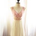 Blush Angel Dusty Pink Cream Nostalgia Rosette Soft Heavenly Chiffon Romantic Marie Antoinette Dress / Champagne Shakespear Long Tunic