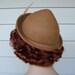 1940s Straw Hat ... Finely Woven By Edette Exclusives New York Paris