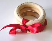Waldorf-Baby-Teething Toy-Maple Teething Wood Rings- 3 Pack Gift Set