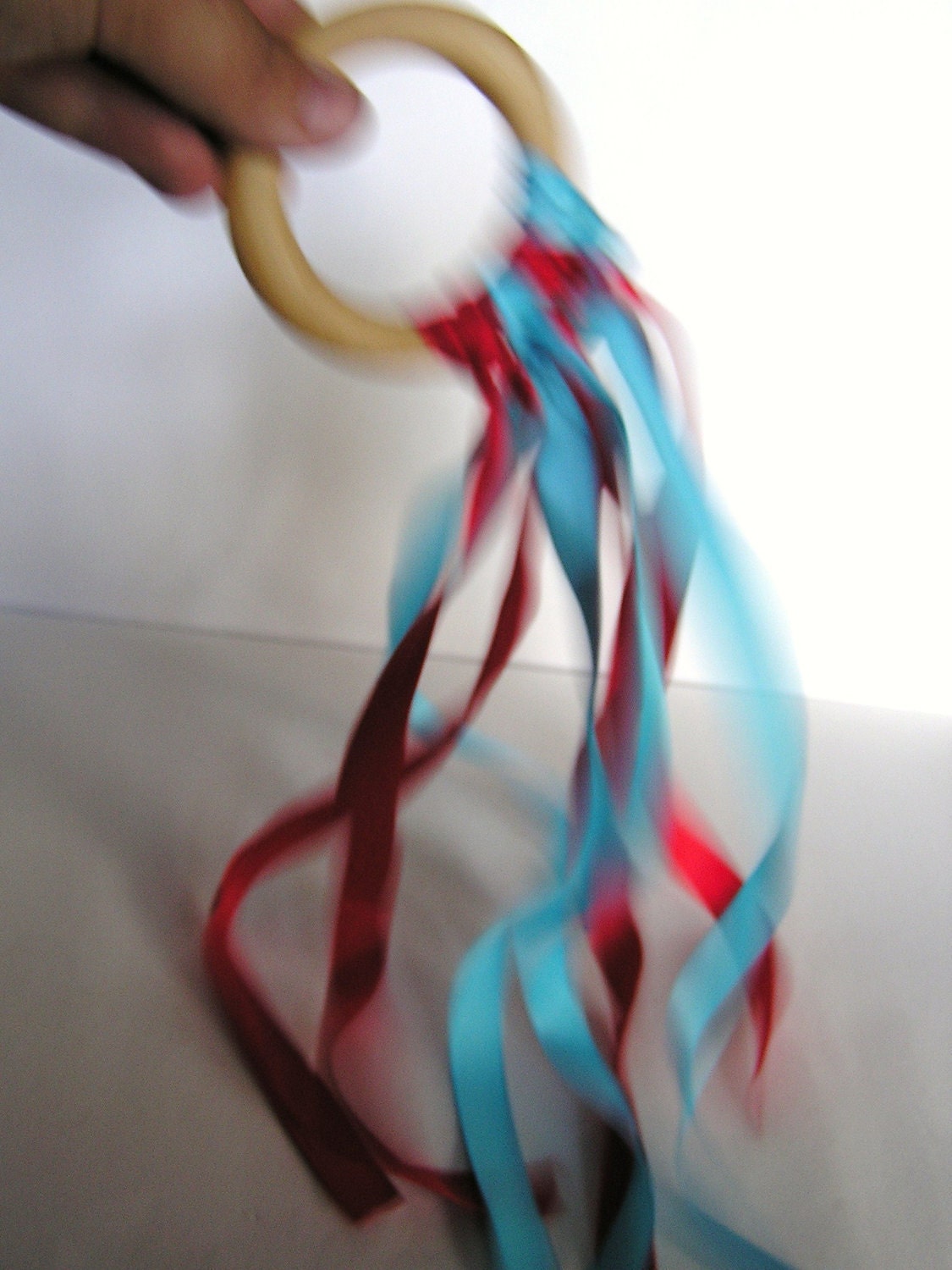 Wooden -Waldorf- Kids -Toy-FLY ME -Circus- Hand Kite