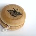 Wooden Toy - Butterfly YO-YO- Easter Basket- Valentines- Birthday- Wedding Favor