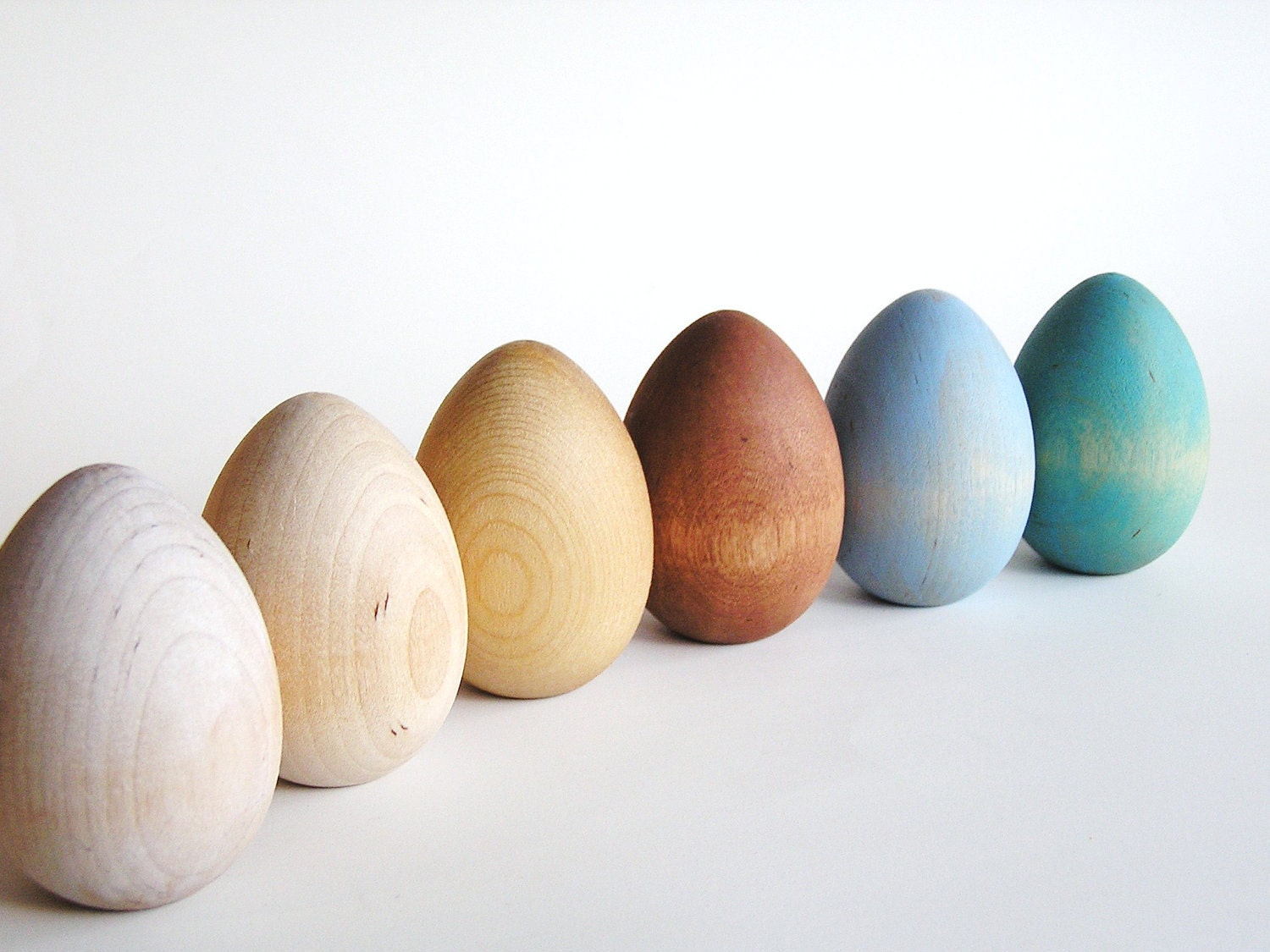 Natural Wood Toy- Easter Eggs- Waldorf- Montessori- Nature Table- FRONT PAGE PICK