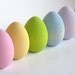 Natural Wood Toy- Pastel Easter Eggs- Waldorf- Montessori- Nature Table-FRONT PAGE PICK