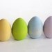 Natural Wood Toy- Pastel Easter Eggs- Waldorf- Montessori- Nature Table-FRONT PAGE PICK