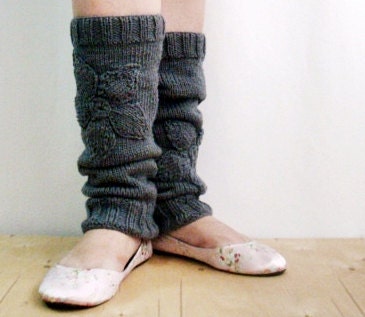 Knitting PDF PATTERN Ballet Yoga Dancer Leg warmers 13