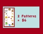 Amigurumi Patterns special - 2 Zodiac Animal crochet patterns for 6 US dollars
