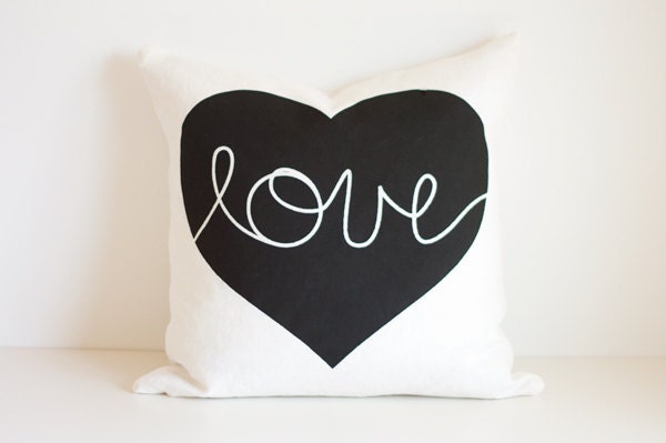 Heart Cushion - love