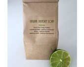 Natural Laundry Soap, LIME scented