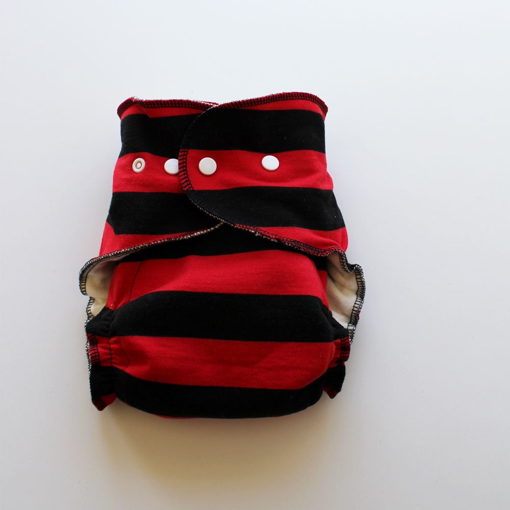 Organic Hemp/Cotton One Size Fitted Cloth Diaper