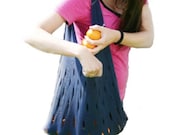 Eco Friendly Bag Farmers Market Bag Large Produce Bag by TrashN2Tees