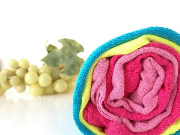 Reusable Produce Bags Flourescent Colors Limited Edition Spring by TrashN2Tees