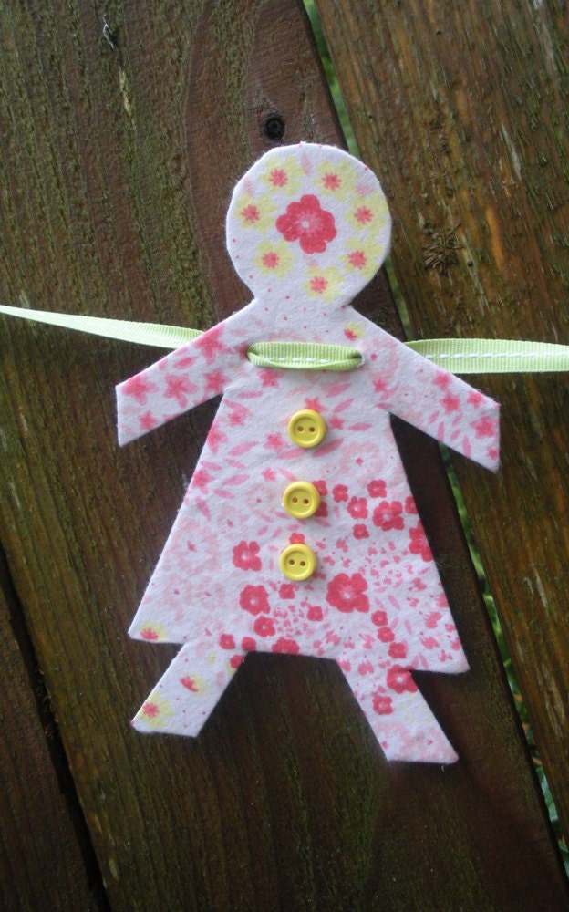 baby shower decorations, paper doll garland, girl name banner 3.50 per letter Il_170x135