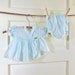 Vintage Powder Blue Baby Dress 32 Year Old Doll Dress
