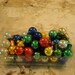 50 Feather Tree Ornaments