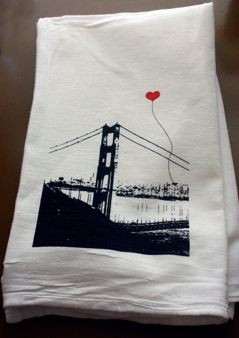 San Francisco Lover's Tea Towel