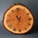 Vintage Rustic Wood Cabin Clock Mid Century Modern