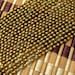 24 ft of Antiqued brass metal bead chain 2.4mm