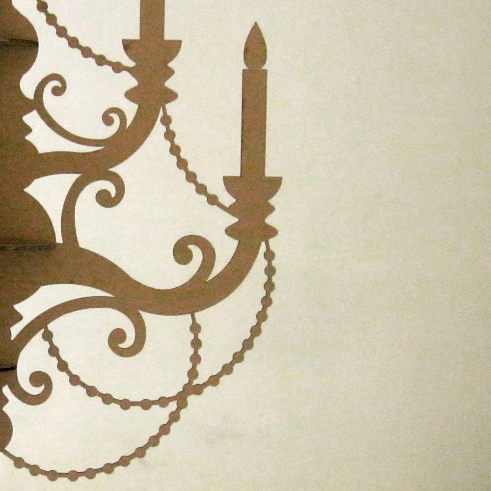 Classic Cardboard Chandelier - Traditional Eco Decor