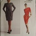 Vogue Paris Original 2231 Misses Dress with Waistline Detail Vintage Sewing Pattern by Christian Dior Sz 12-16
