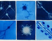 Blue Brain Cells 5 - original watercolor