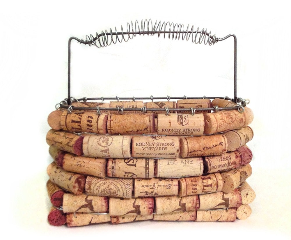 Wine Cork Basket