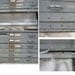 RESERVED for Dan - Vintage Industrial Metal Blueprint Map Cabinets - 12 drawers total (two sections of 6)