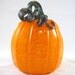 Blown Glass Pumpkin (Tall Shape)