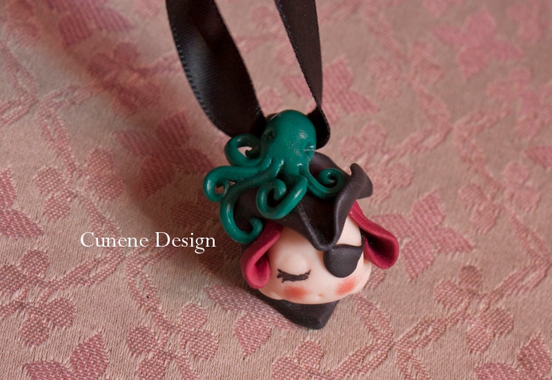 Cunene Pirate sleeping doll Pendant