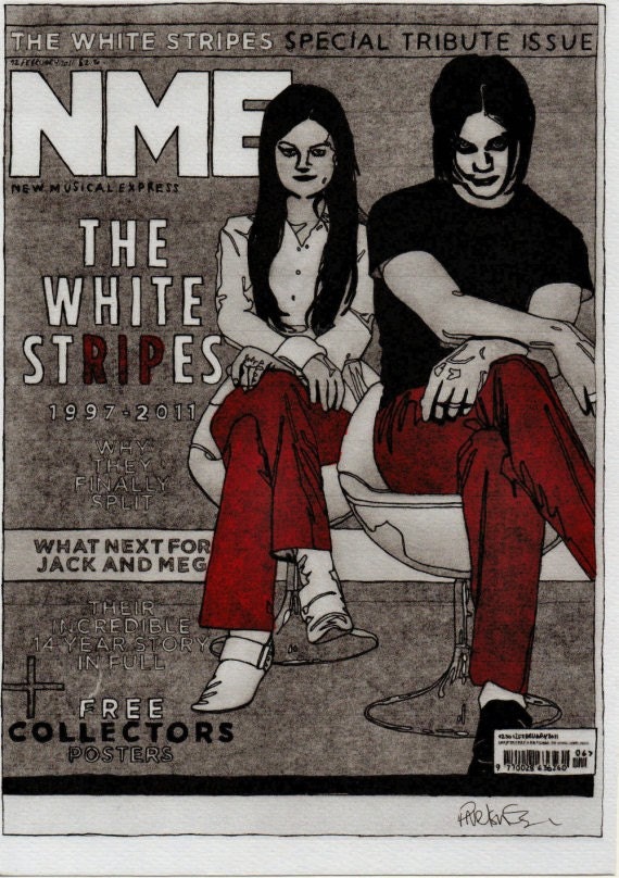 Nme White Stripes