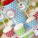 Christmas Snowman Party Printables - Let it Snow - 60 Percent Off - Winter Wonderland -by Amanda's Parties To Go