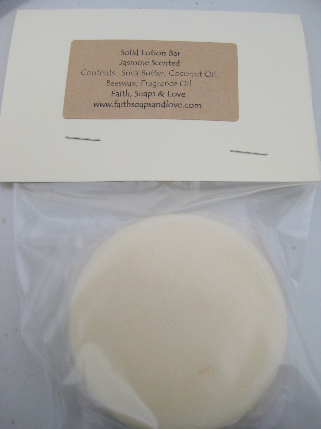 Solid Lotion Bar - Lavender Scented