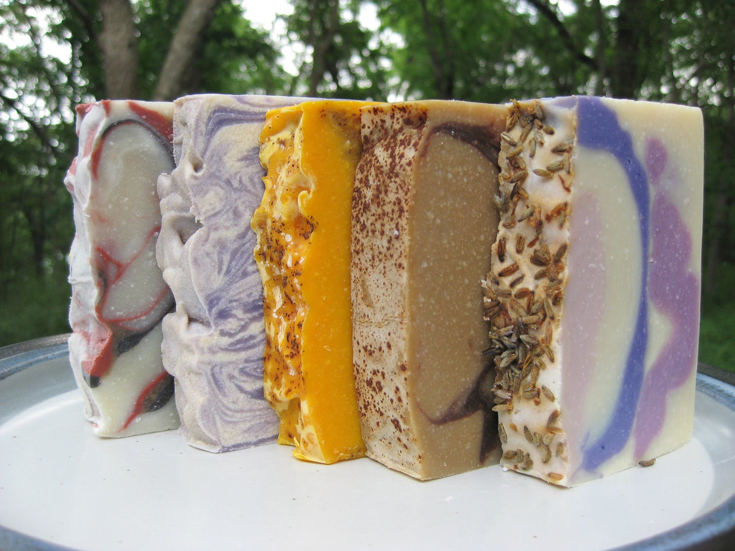 Choose Any FIVE Full Size Bars Handmade Soaps