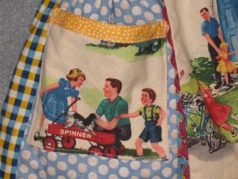 Summer Fun apron skirt size 2T