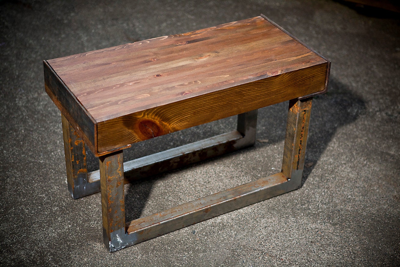 Contempory Recycled Bench
