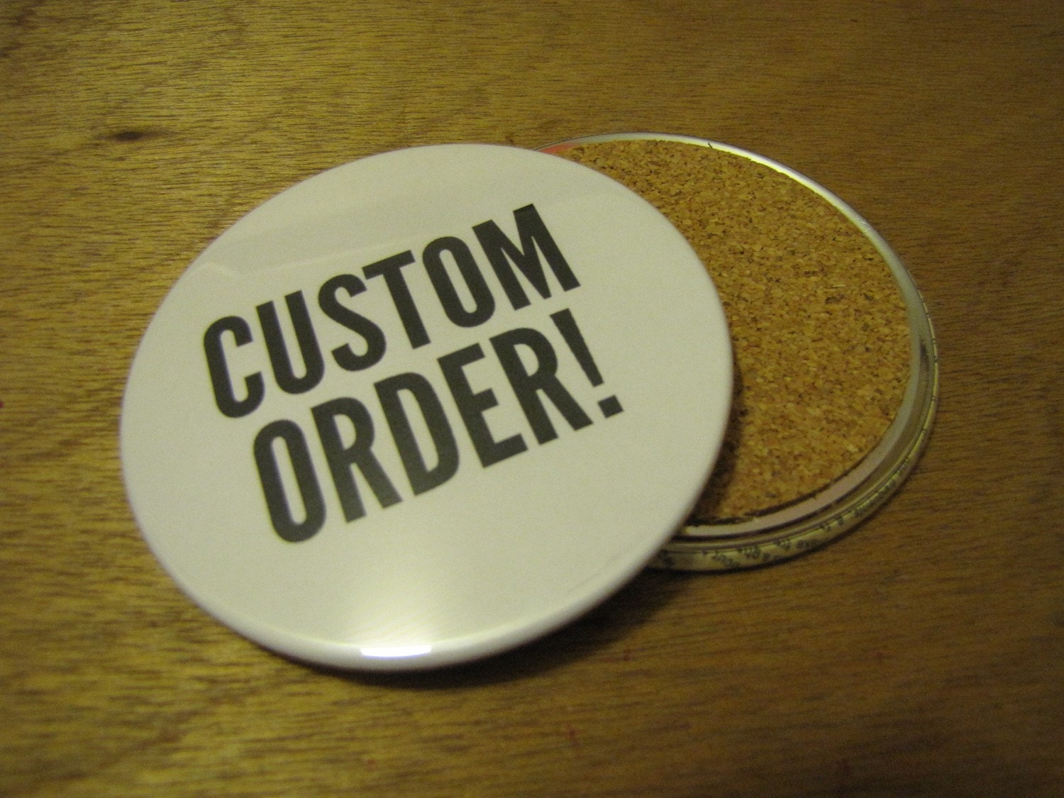 6 Custom Map Coasters