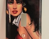 Vampirella Vampire Resin Switchplate Light Cover