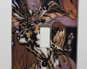 Wonder Woman Amazon Princess Gold Armor DC Resin Switchplate Light Cover