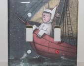 Where the WIld Things Are Max Sendak Childrens Resin Switchplate Light Cover