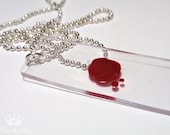 Blood Slide Necklace