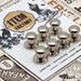20sets of 3/8" Button Studs Leather Craft SCREW BACK.