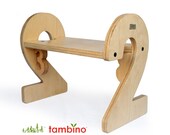 2-2 Stepstool, natural birch color