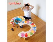 oversized 3 table in oaxaca handprints