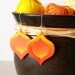 RESERVED Sunset earrings - polymer clay earrings - Europeanstreetteam