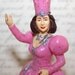 Vintage Wizard of Oz GLENDA the good WITCH Doll Figure