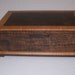 Fancy Walnut Jewelry box with a special striking look