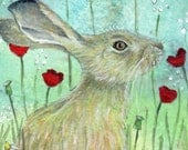 Meadowscent - Artist print - Hare